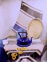 Still Life With a Blue Kettle